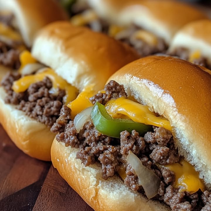 Barquetas Cheesesteak Fácil