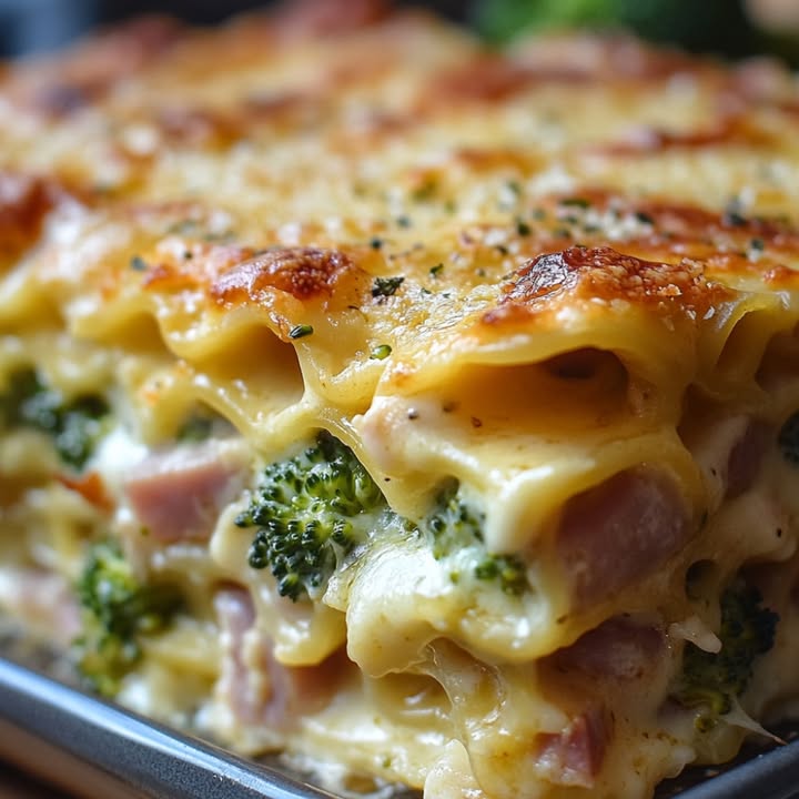 Descubre cómo preparar deliciosas lasagnas macncheese con jamón y brócoli para congelar. Perfectas para una comida rápida y sabrosa. Receta completa aquí.