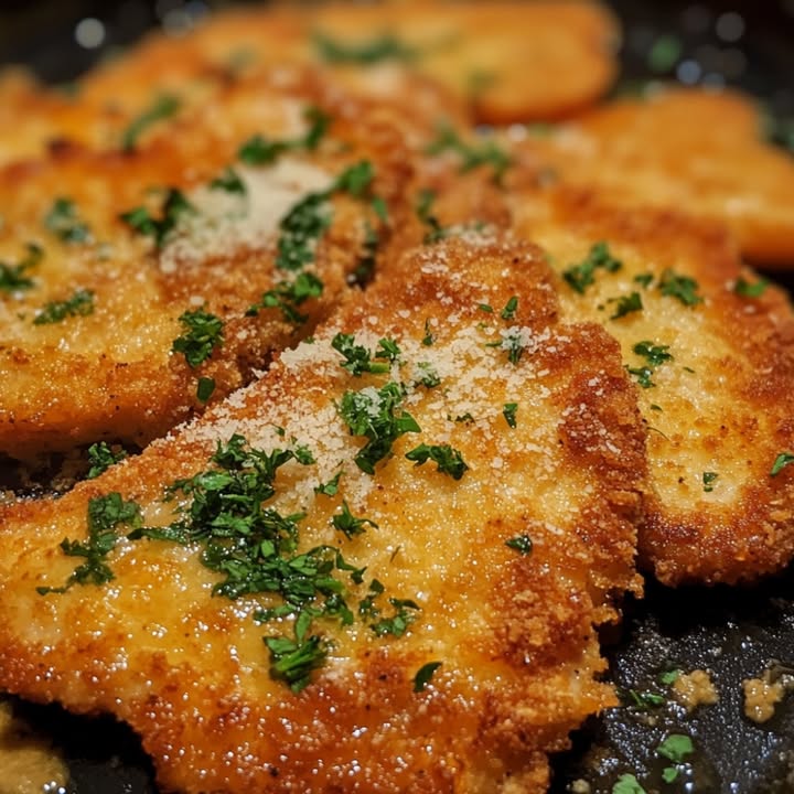 Milanesas de ternera crujientes