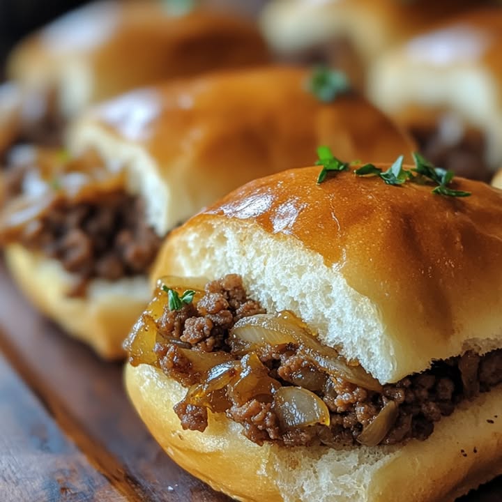 Sliders de Roast Beef