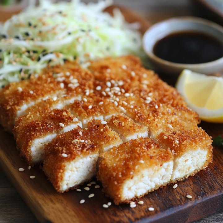 Tofu Tonkatsu Crujiente