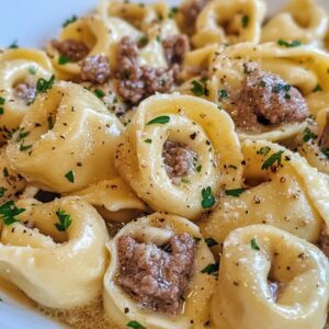 Tortellinis bœuf cremosos