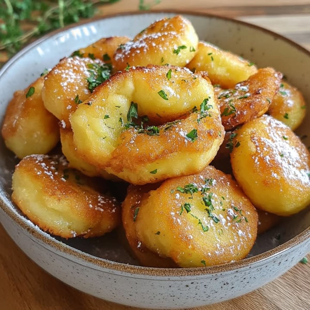 Buñuelos Calabacín Esponjosos