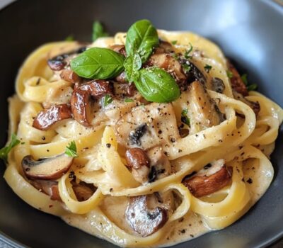 ¡Delicioso y cremoso! Tagliatelles a la Carbonara con Champiñones: receta irresistible