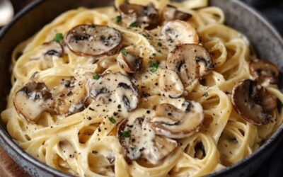 Cremosas tagliatelles a la carbonara con champiñones: la receta irresistible que debes probar