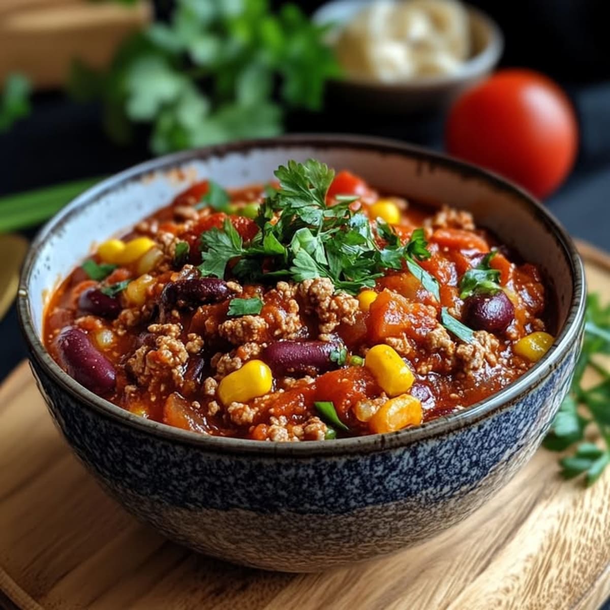 Chili carne picante casero