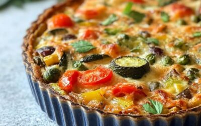 ¡Exquisito Clafoutis de Verduras para Sorprender en Cualquier Momento!