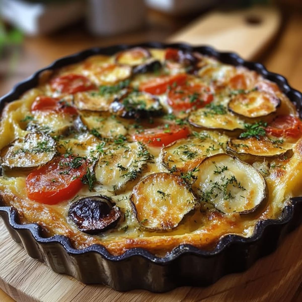 Clafoutis Vegetal Delicioso: Variante Sabrosa.