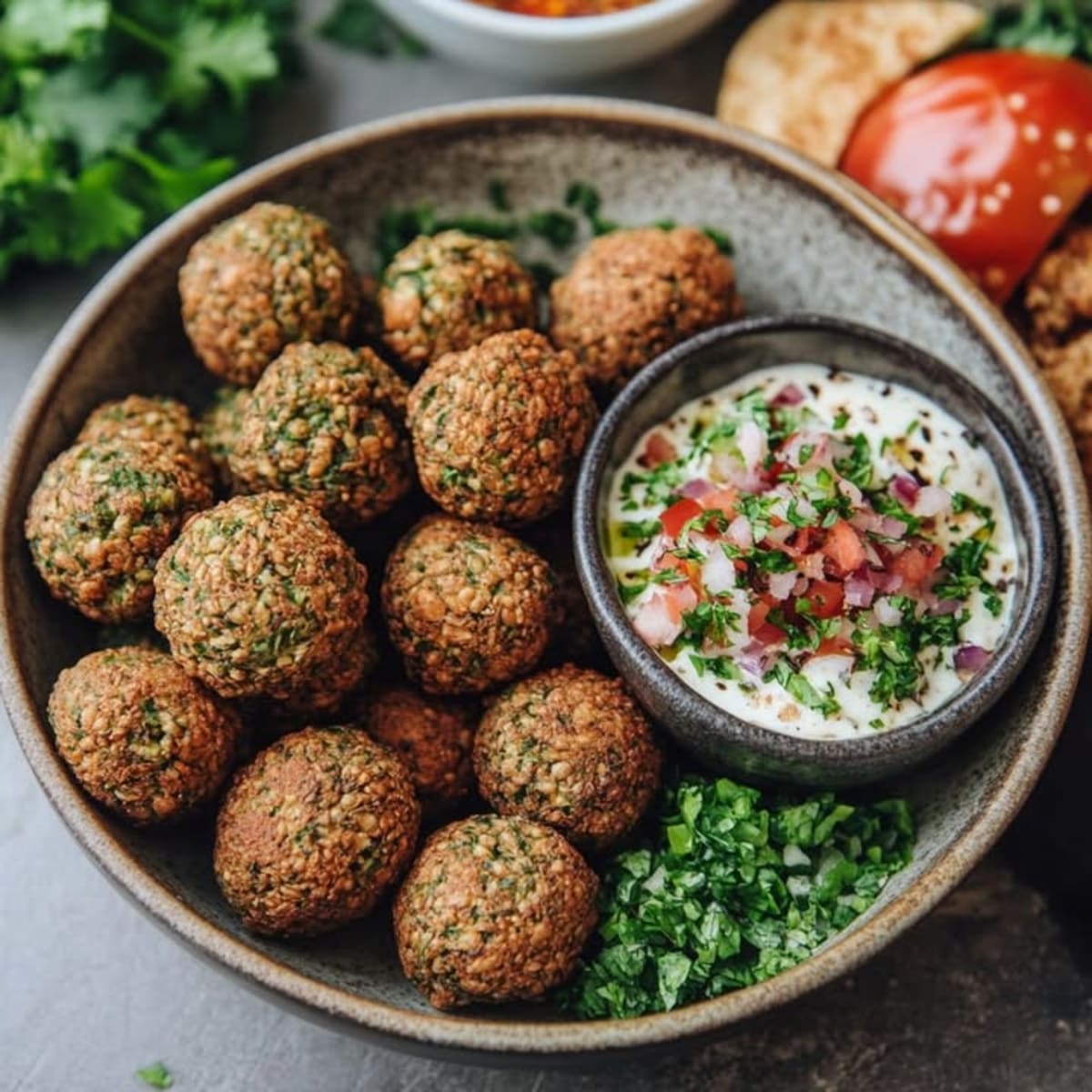 Crujientes Falafel Horneados