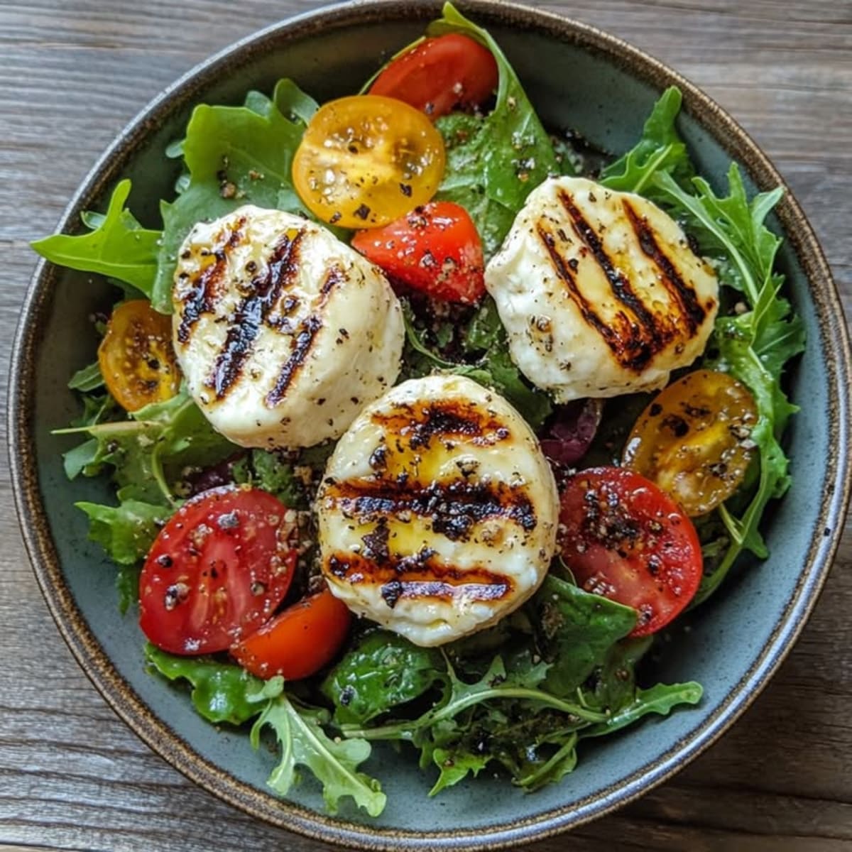 Deliciosa Ensalada Rúcula Parrilla