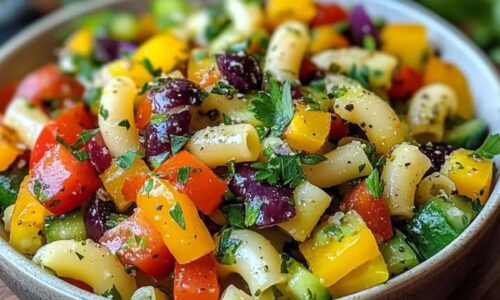 ¡Prepara una Ensalada Explosiva de Pasta y Verduras para Sorprender a Todos!