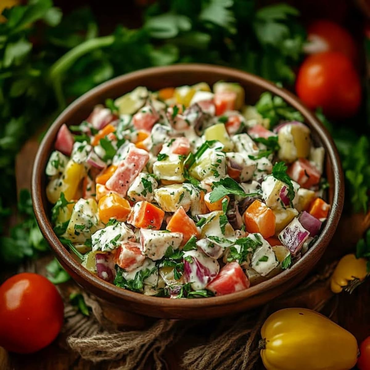 Ensalada Piamontesa: Sabores Gourmet.