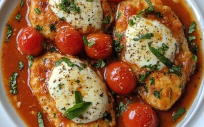 ¡Deléitate con un Escalope de Pollo en Salsa de Tomate y Mozzarella para una Cena Reconfortante!