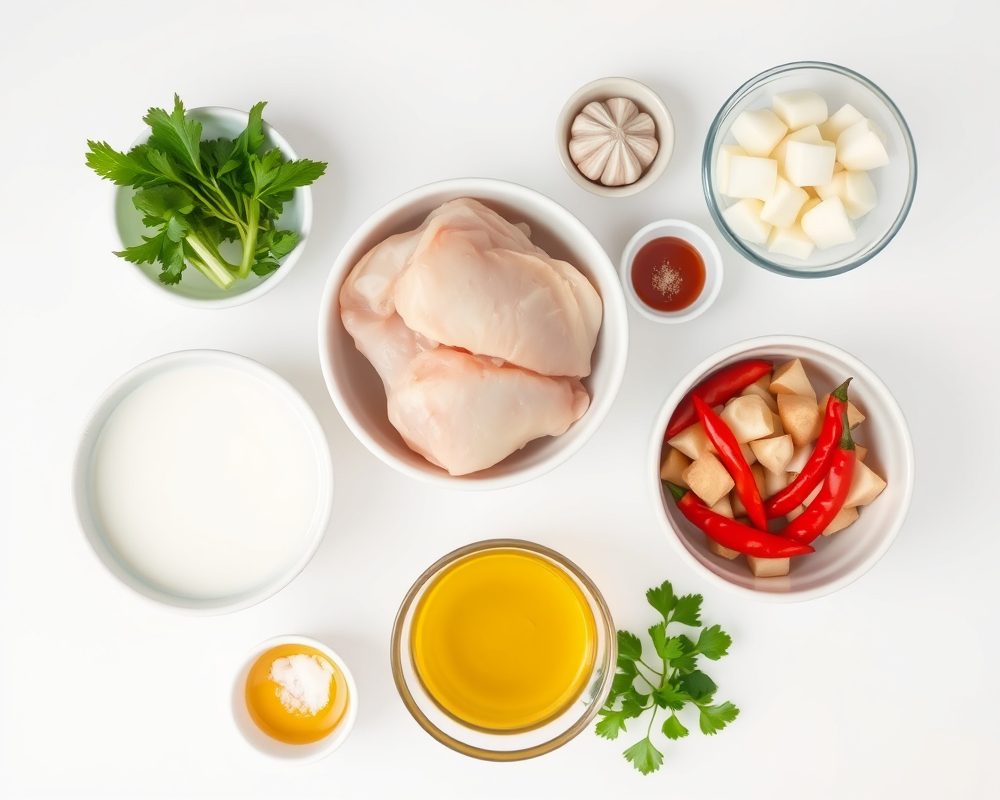 ingrediente-de-la-receta-pollo-al-coco-exquisito