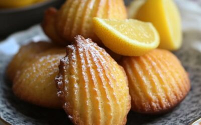 ¡Descubre la Exquisita Receta de Madeleines de Limón de Cyril Lignac: Un Clásico Reinventado con un Toque Cítrico Irresistible!