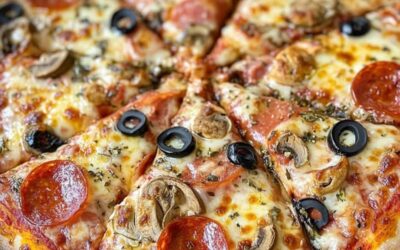 ¡Descubre la receta para la pizza perfecta en una caja redonda que te sorprenderá en cada bocado!