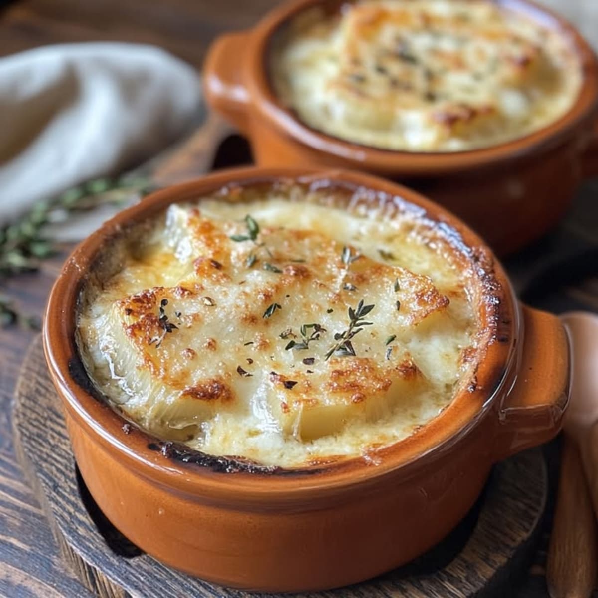 Sopa cebolla gratinada gourmet