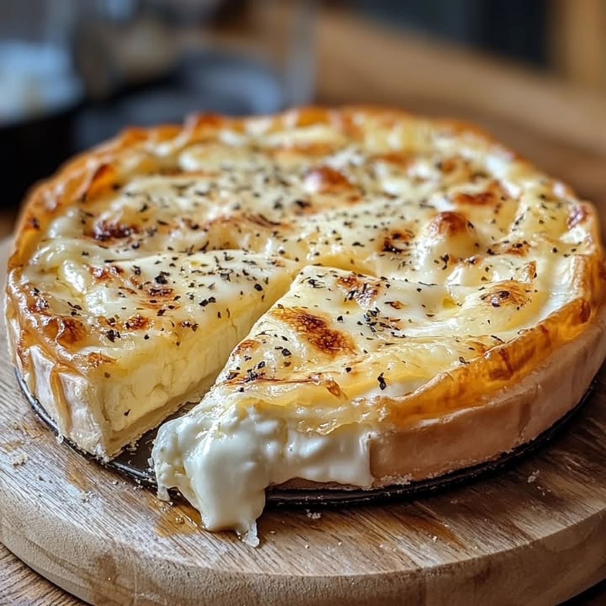 Tarta Camembert: Delicia Quesera