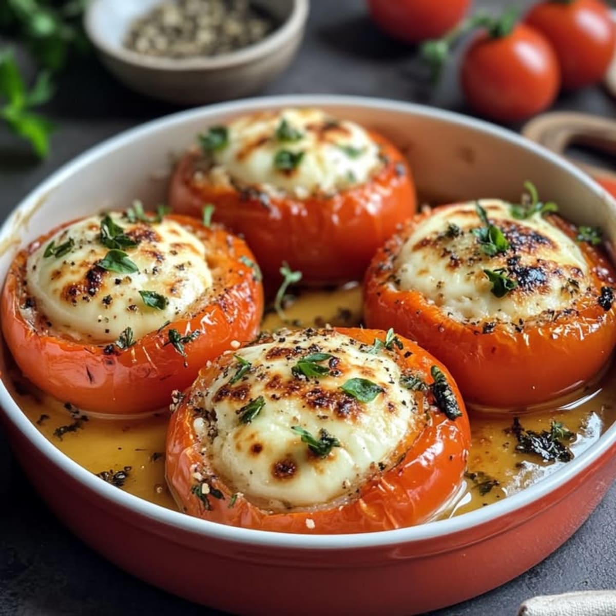 Tomates Rellenos Deliciosos y Fáciles