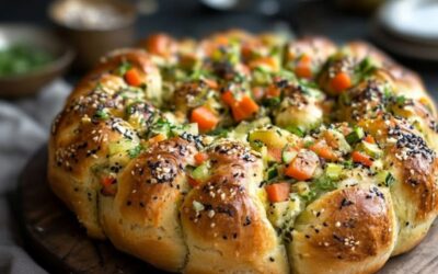 Delicioso Brioche de Verduras: ¡Irresistible!