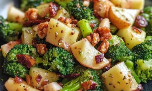 Deliciosa Ensalada de Brócoli y Frutas