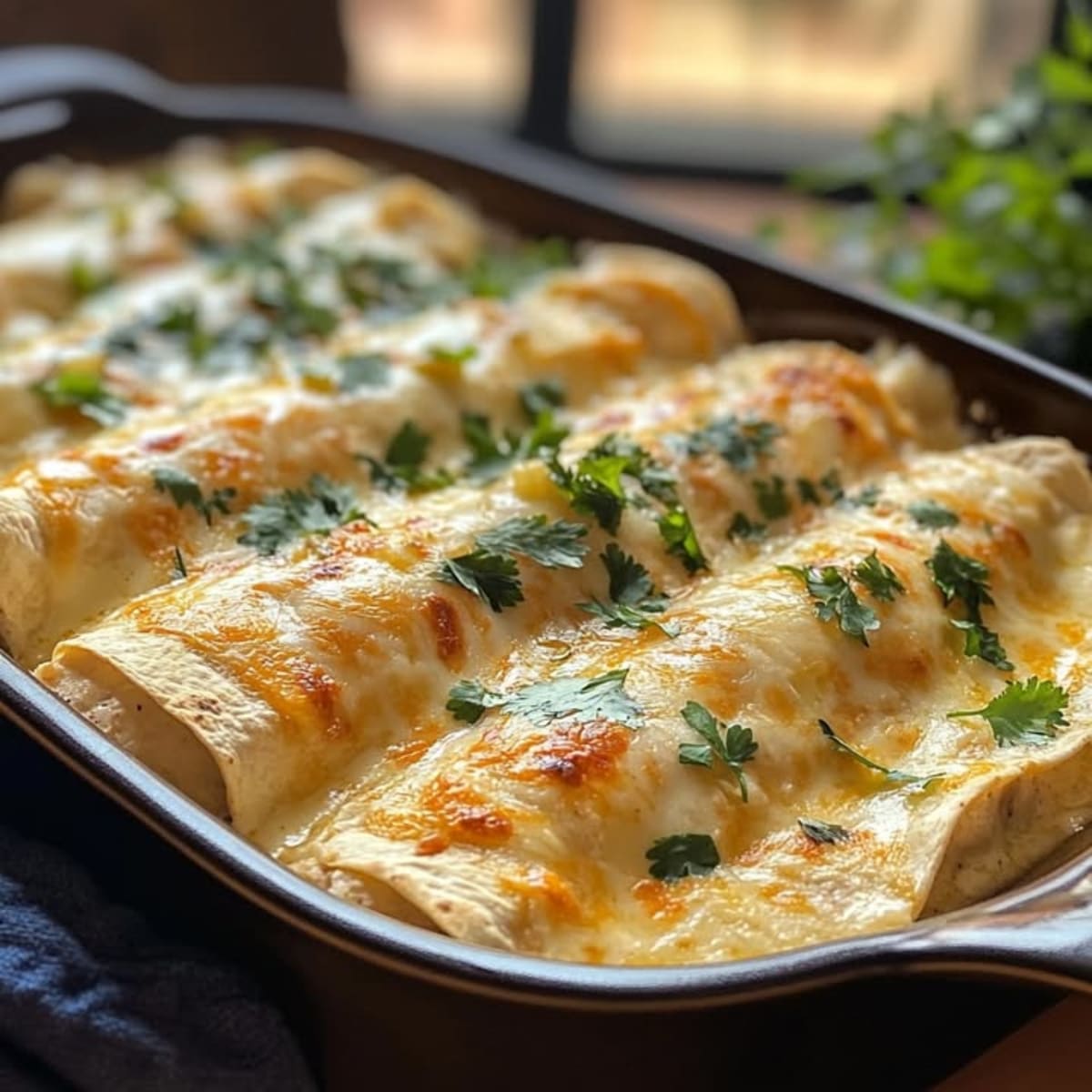 Enchiladas suaves de pollo