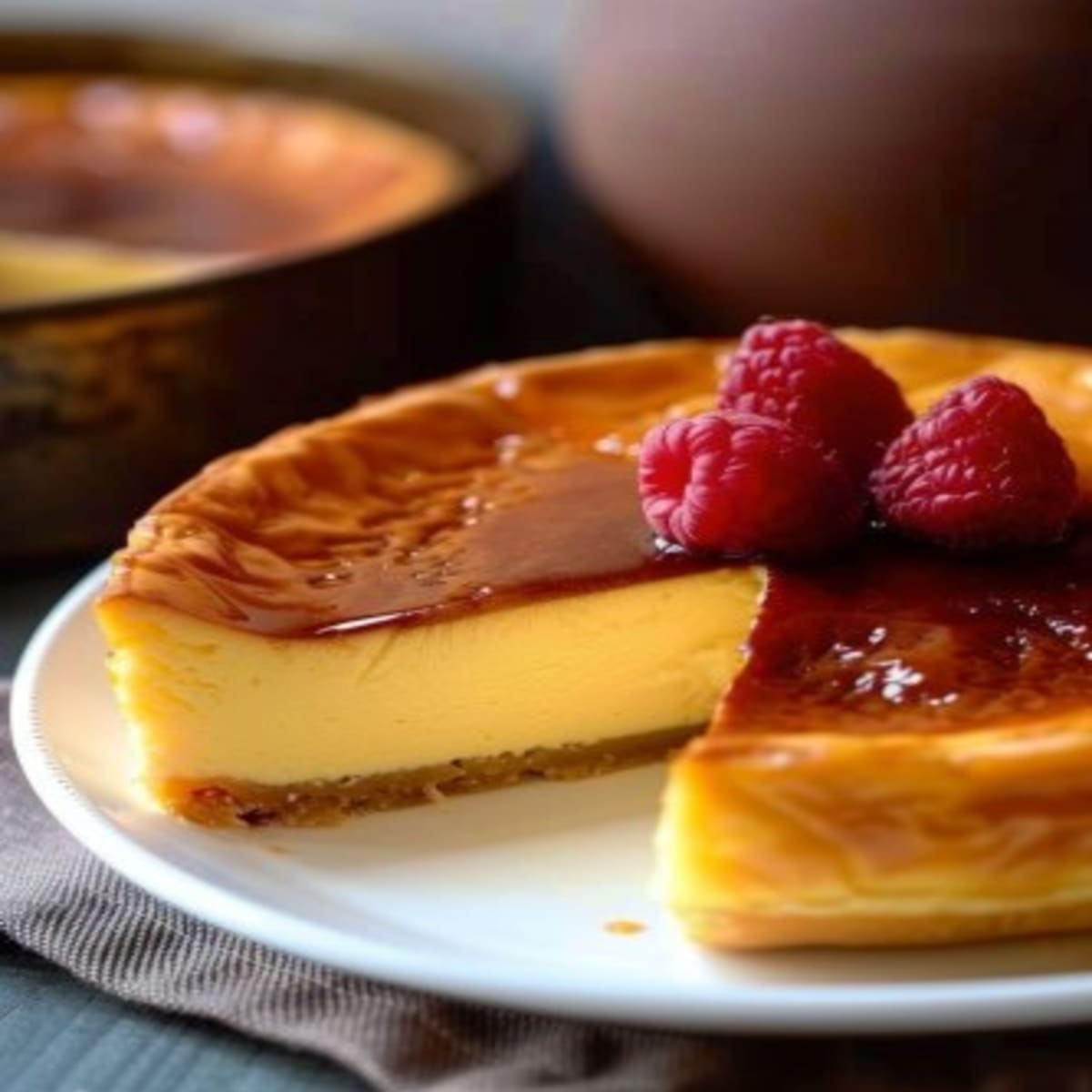 Flan Pâtissier Casero Exquisito.