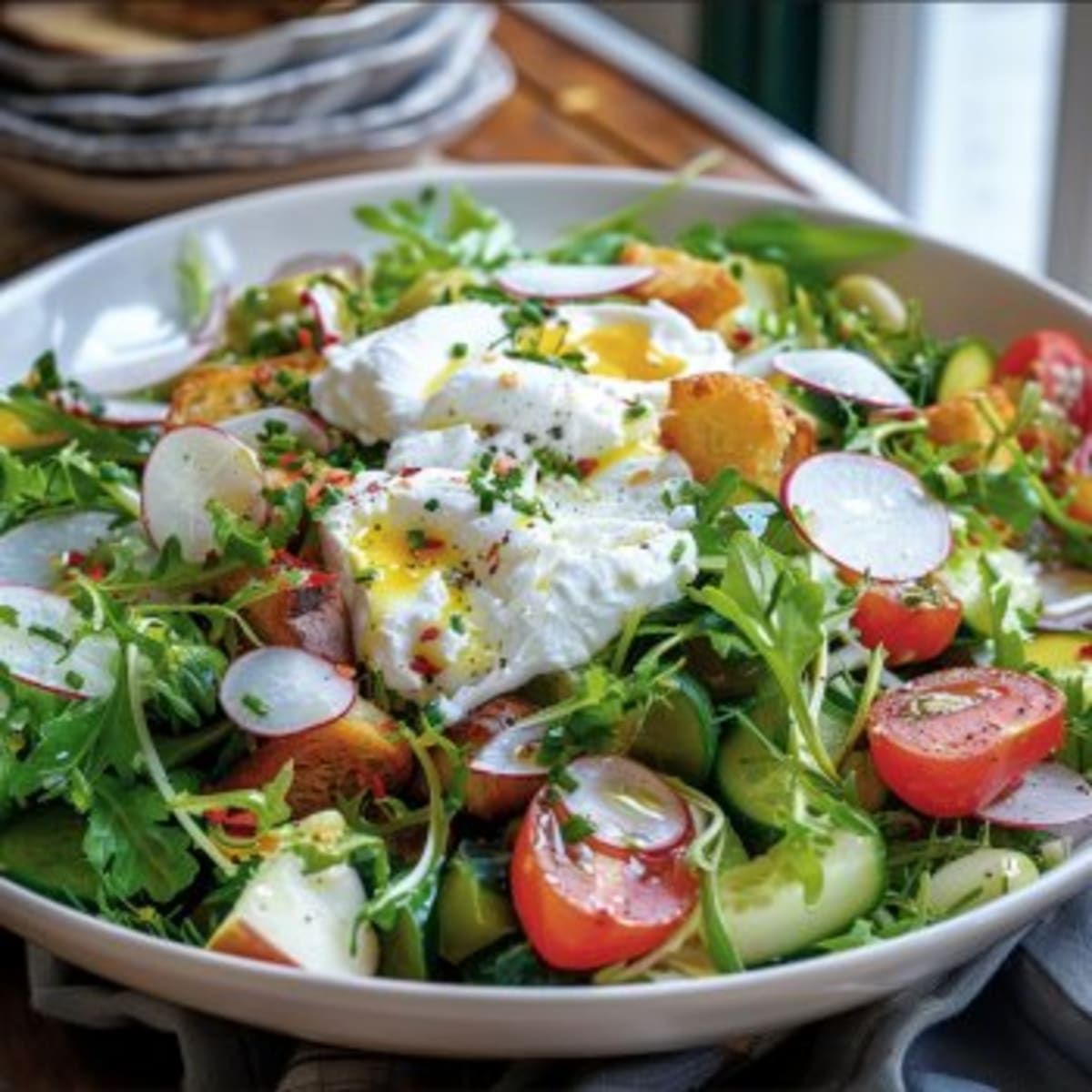 Gran Ensalada Lyonnaise Deliciosa