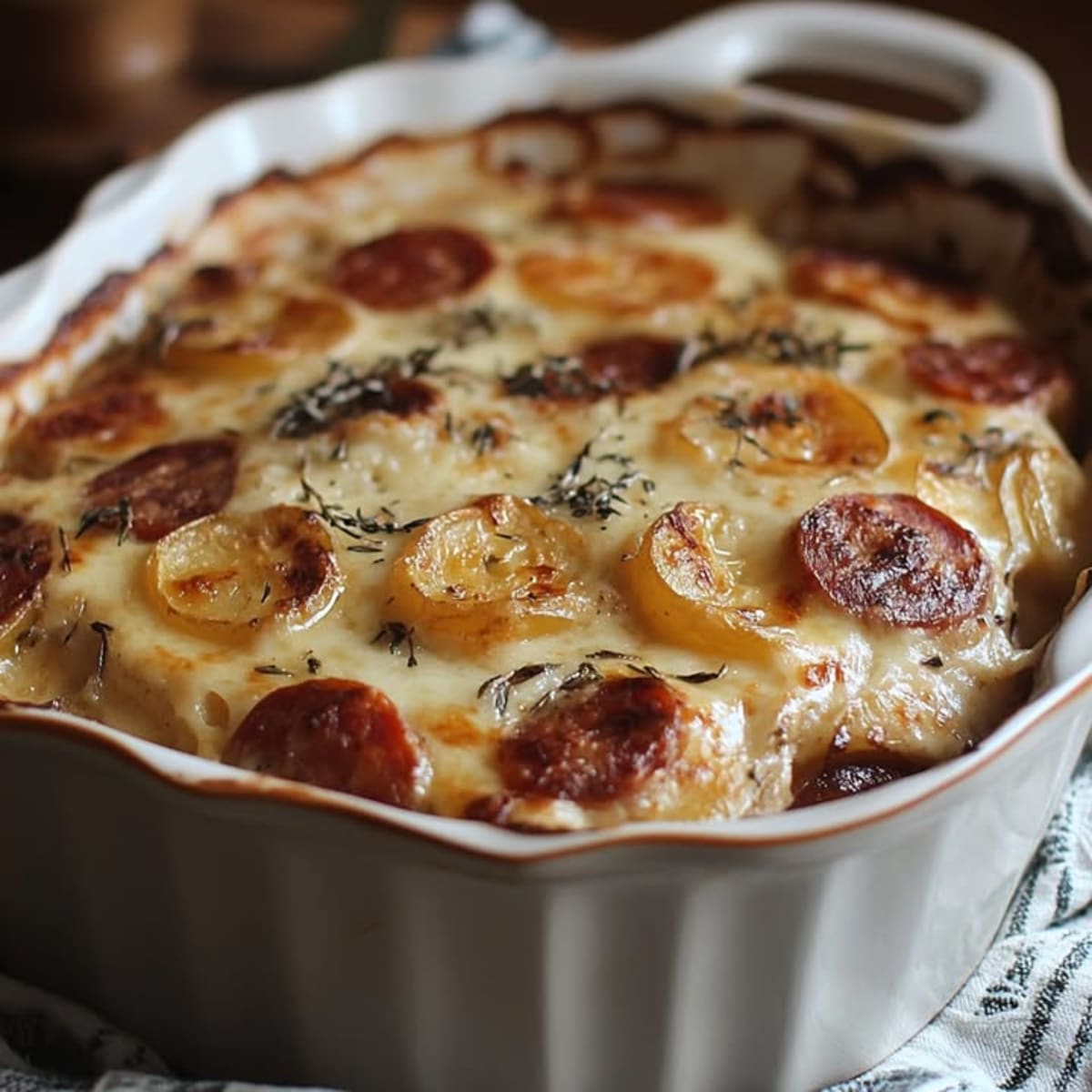 Gratin Caliente Tomate y Chorizo