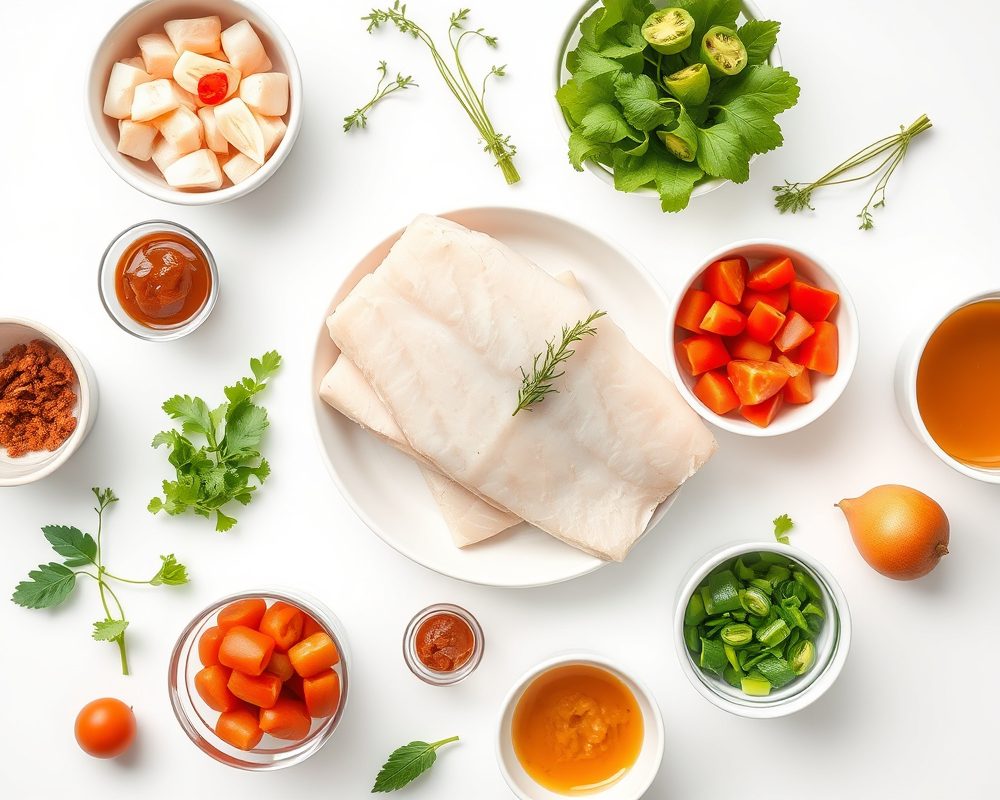 ingrediente-de-la-receta-bacalao-dorado-con-salsa-delicioso
