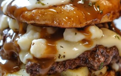 Receta Irresistible: Galettes de Res al Estilo Poutine – Un Delicioso Manjar Canadiense en tu Cocina