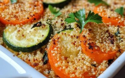 Descubre cómo Preparar el más Delicioso Gratinado de Verduras y Quinoa: Receta Irresistible y Nutritiva