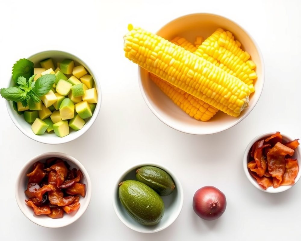 ingrediente-de-la-receta-ensalada-de-maiz-con-aguacate-y-tocino