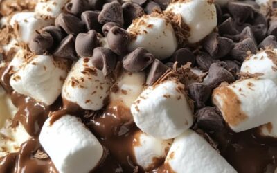 Receta Irresistible: Pastel de Pudín Smores en Olla de Cocción Lenta con Caramelo