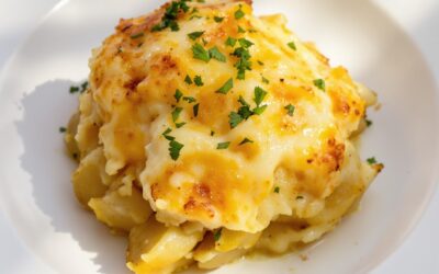 Patatas gratinadas con nata y ajo: Scopri il segreto goloso!