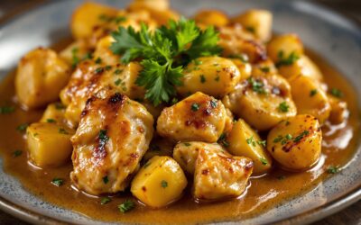 Pollo al ajillo con patatas: Scopri il gusto spagnolo!