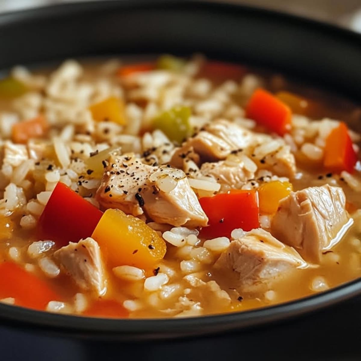 Sopa Pavo Arroz