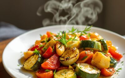Verduras al horno con hierbas aromáticas: Un sabor sorprendente!