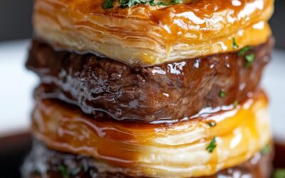 Descubre la Receta Irresistible de Vol-au-Vent de Ternera en Salsa Demi-Glace