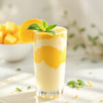 Batido de mango y yogur natural