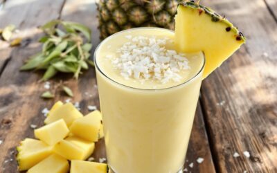 Batido de piña y coco: Delizia tropical per l’estate!