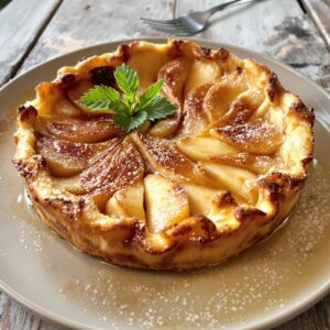 Clafoutis de manzana y canela: Delizia da non perdere!