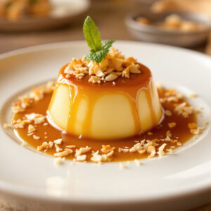 Flan de coco con caramelo: un postre irresistible!