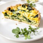 Quiche de espinacas y ricotta
