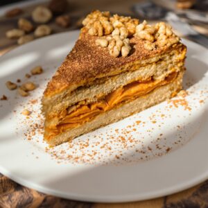 Tarta de zanahoria con nueces y canela: Delizia Cremosa!