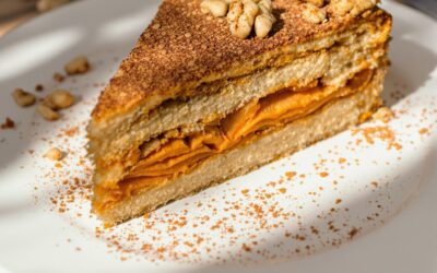 Tarta de zanahoria con nueces y canela: Delizia Cremosa!