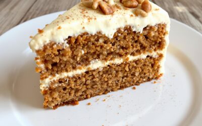 Carrot cake receta: Deliciosa y fácil de hacer!