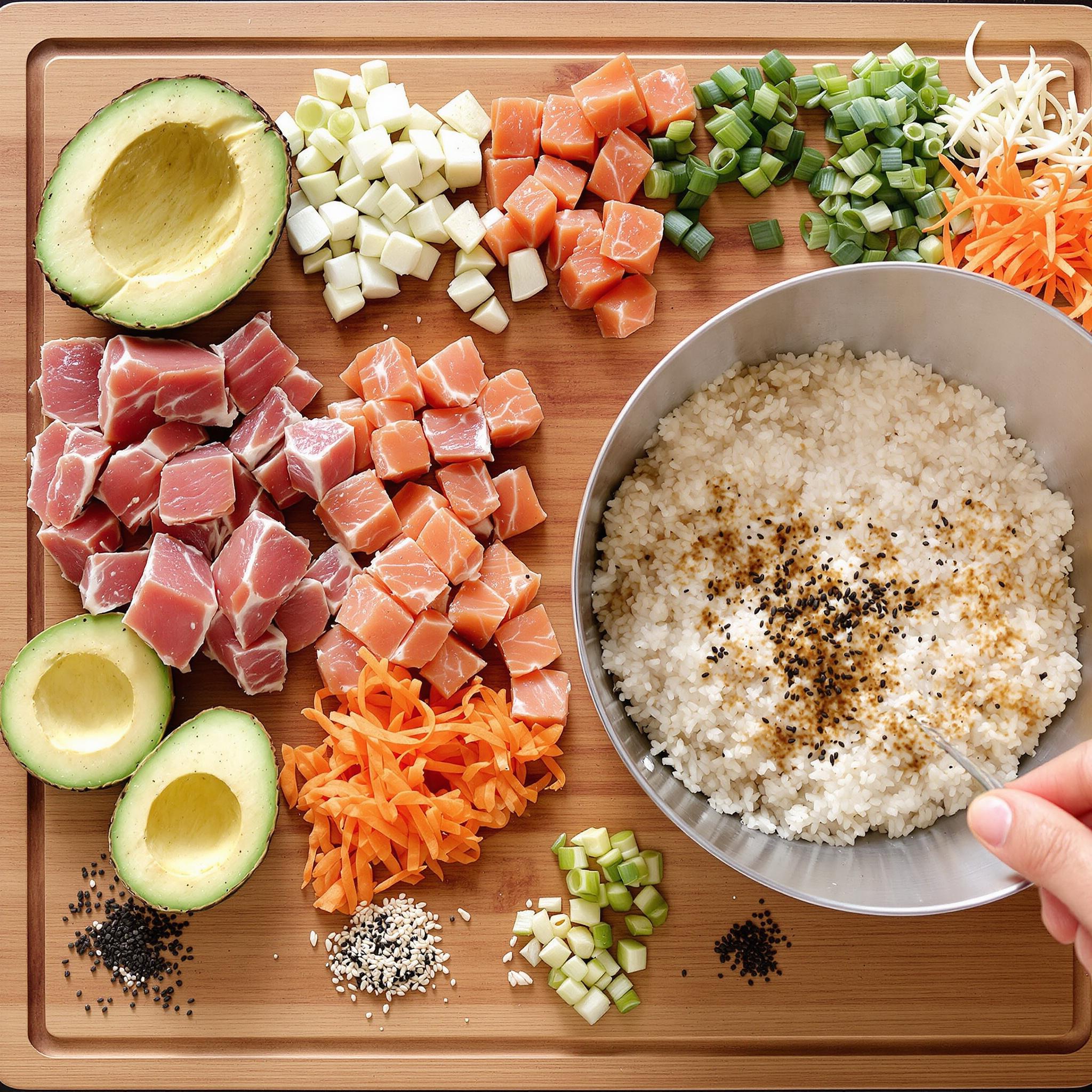 poke bowl receta