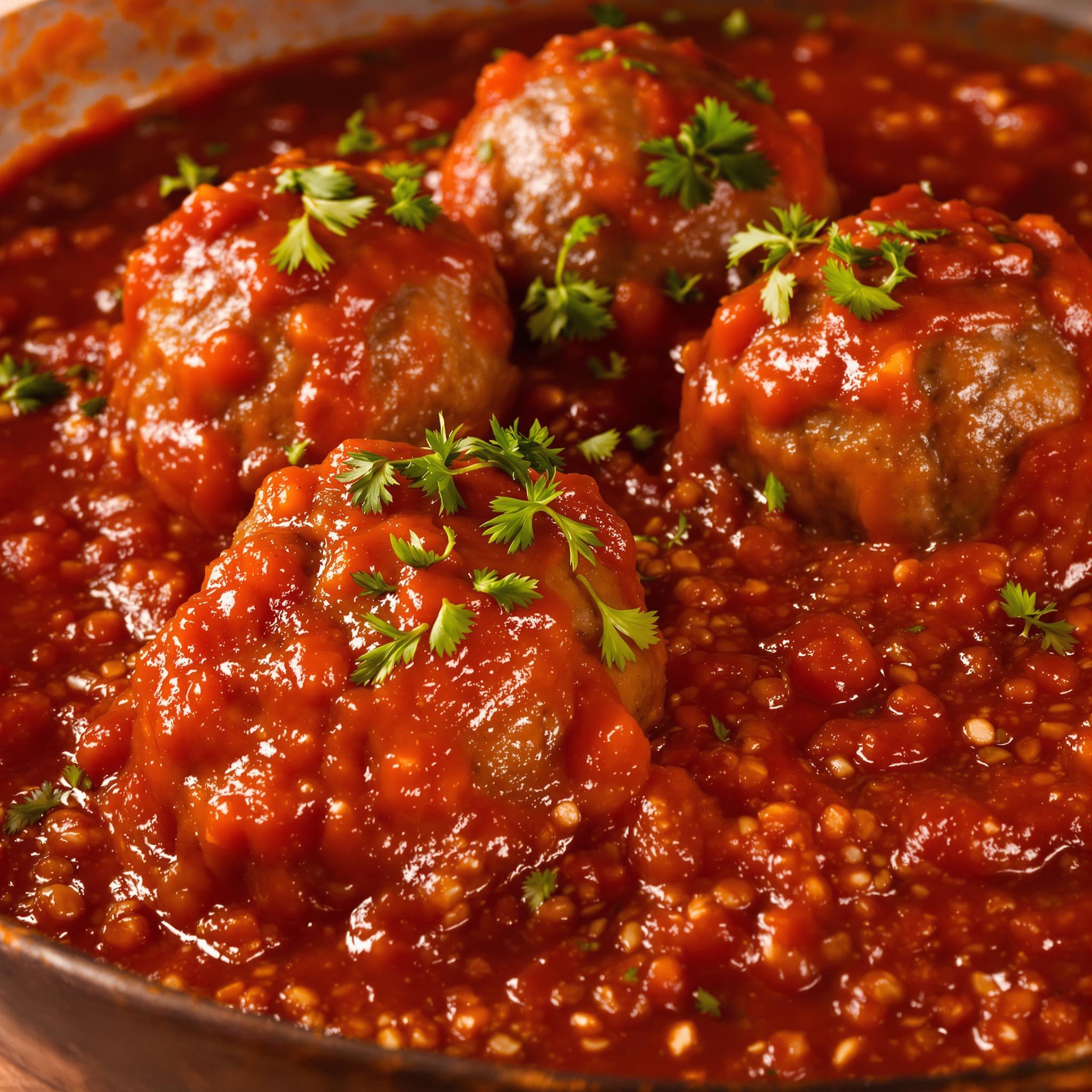 Albóndigas de cordero en salsa de tomate