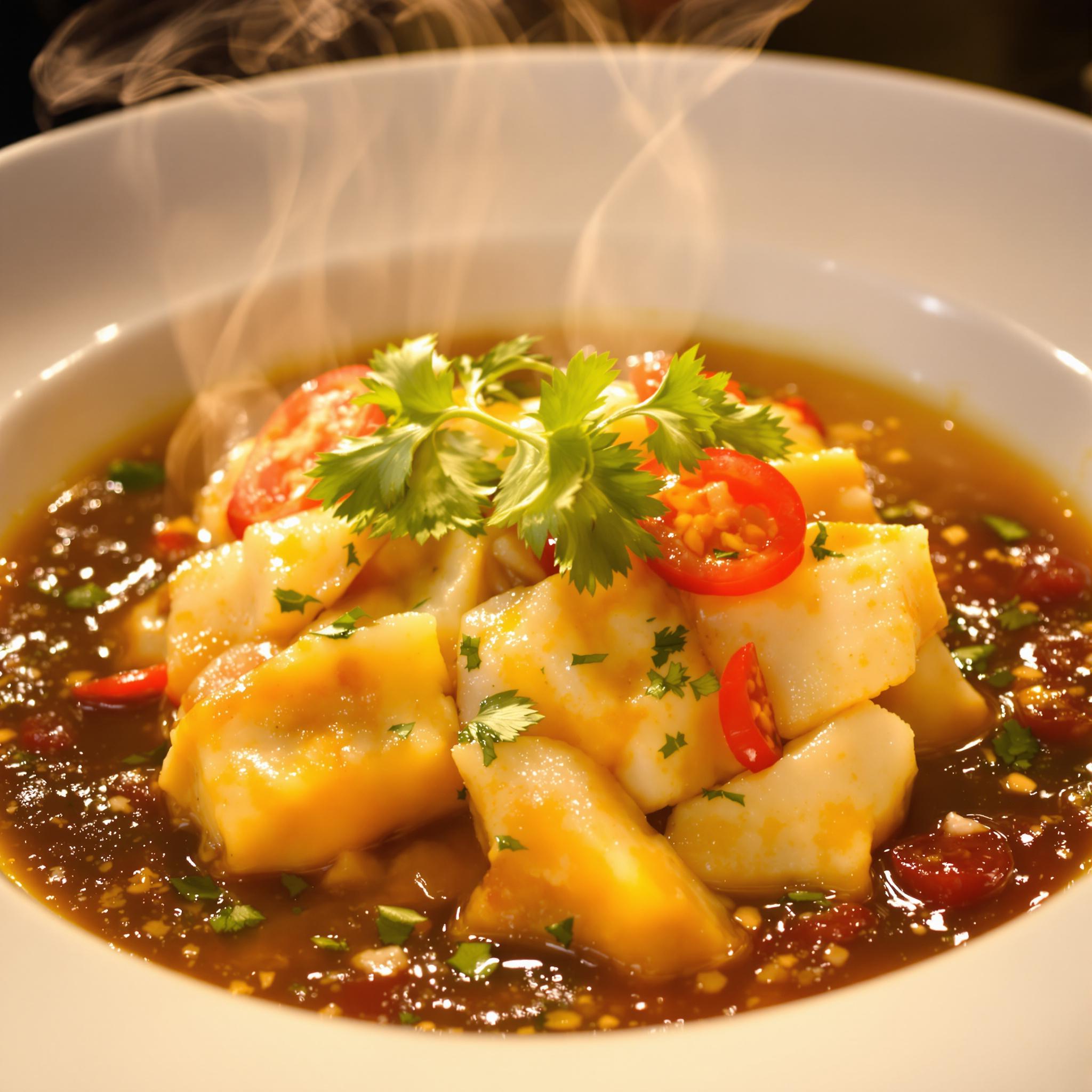 Bacalao al pil pil con ajo y guindilla
